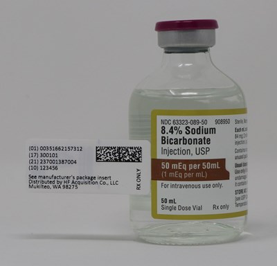 Serialized Label (Serialized 51662 1573 1 1016520 Sodium Bicarb Hf Label Image (1))